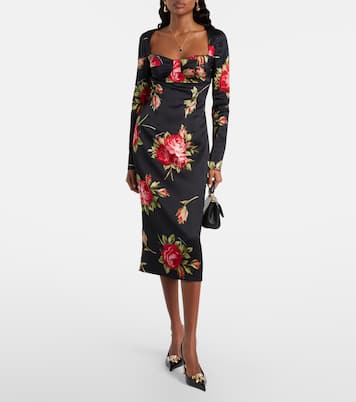 Robe à fleurs | Dolce&Gabbana