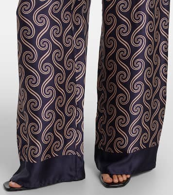 Pantaloni Jensen in raso con stampa | Faithfull