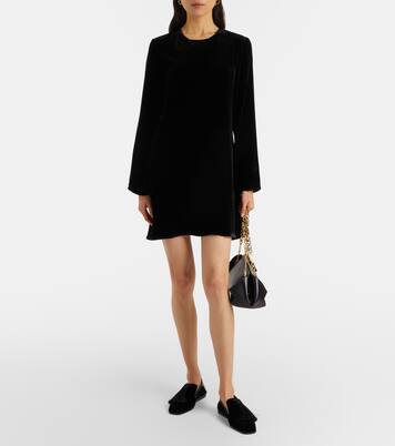 Larissa velvet minidress | Asceno