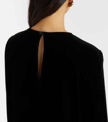 Larissa velvet minidress | Asceno