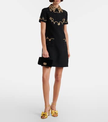 Bowow 95 metallic leather sandals | Valentino Garavani