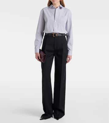 Cassandre Envelope leather wallet on chain | Saint Laurent