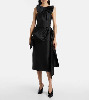 Midikleid aus Wolle und Seide | Shushu/Tong