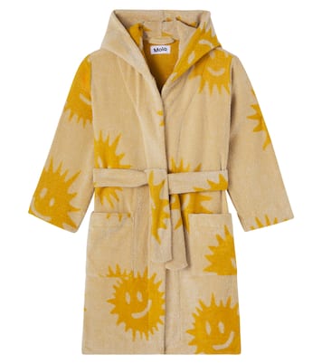 Cotton terry robe | Molo