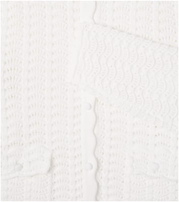 Cardigan in cotone traforato | Tartine et Chocolat