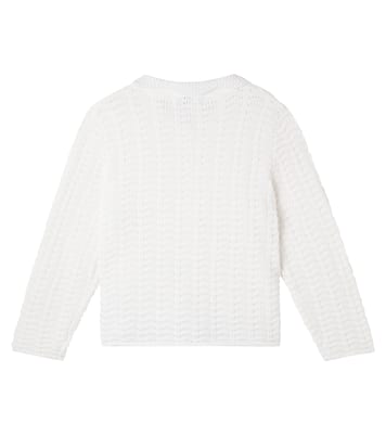 Cardigan in cotone traforato | Tartine et Chocolat