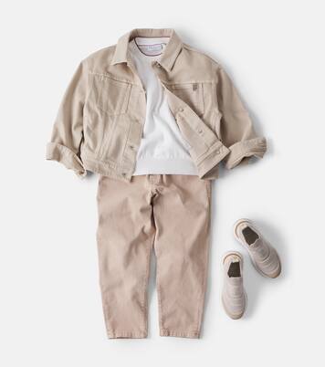 Logo jeans | Brunello Cucinelli Kids
