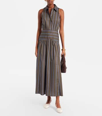 Alba satin slingback pumps | Staud