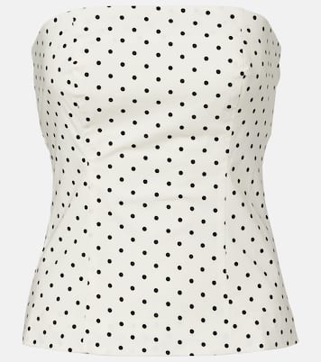 Ehili cotton-blend poplin tube top | Rotate