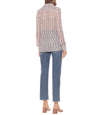 Bluse aus Häkelstrick | Missoni