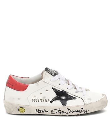 Super-Star leather sneakers | Golden Goose Kids