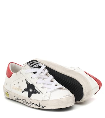 Super-Star leather sneakers | Golden Goose Kids