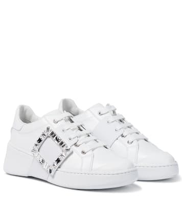 Baskets Viv Skate Strass en cuir | Roger Vivier