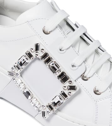 Baskets Viv Skate Strass en cuir | Roger Vivier