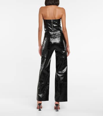 Cropped-Top Emili aus Lederimitat | Rotate