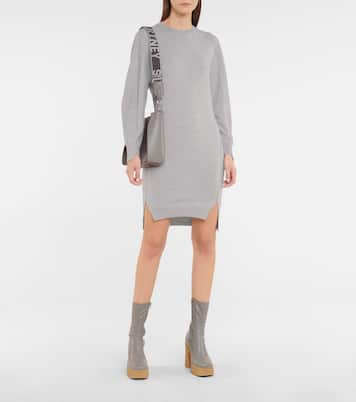 Forever Stella wool sweatshirt dress | Stella McCartney