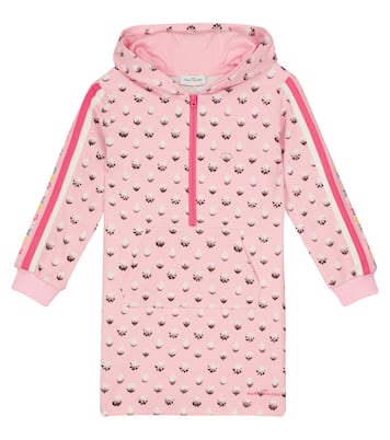 Abito felpa con stampa e cappuccio | Marc Jacobs Kids
