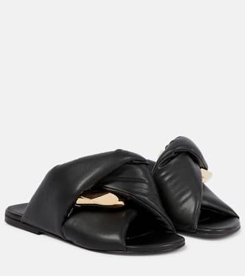 Sandali Chain Twist in pelle | JW Anderson