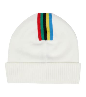 Logo striped wool beanie | Moncler Grenoble