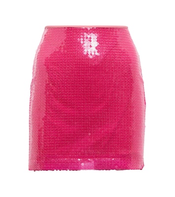 Sequin-embellished miniskirt | David Koma