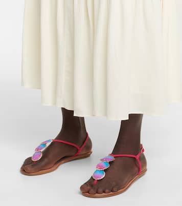 Sandali Off To Ibiza in pelle | Aquazzura