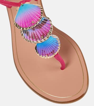 Sandali Off To Ibiza in pelle | Aquazzura