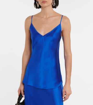 Top lencero Stella de seda | Lee Mathews