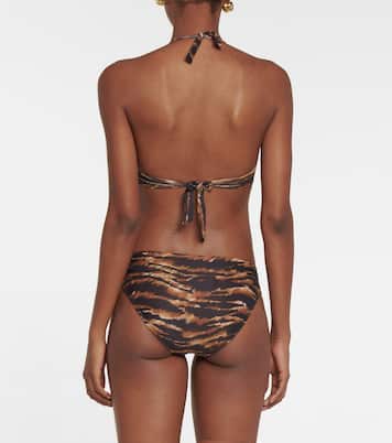 Braga de bikini Brussels con print de tigre | Melissa Odabash