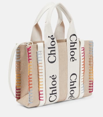 Borsa Woody Small in canvas | Chloé