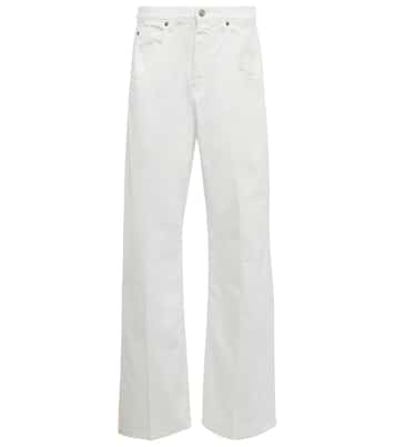 Jeans a gamba larga e vita alta | Victoria Beckham