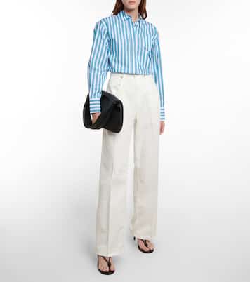 Jeans a gamba larga e vita alta | Victoria Beckham