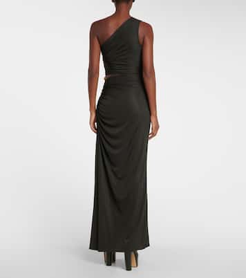 One-Shoulder-Robe aus Jersey | Bottega Veneta
