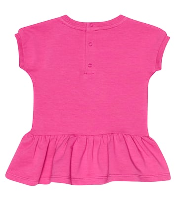 Bebé - vestido de jersey en mezcla de algodón | Moschino Kids