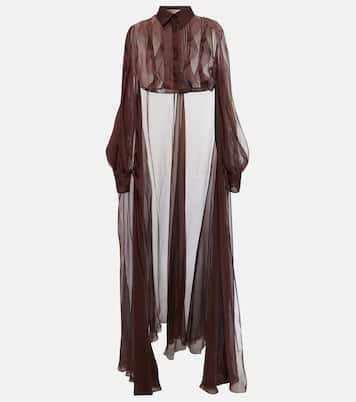 Top in chiffon di seta | Valentino