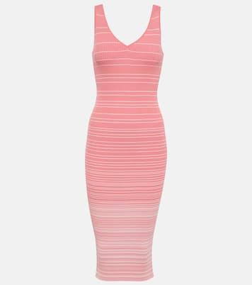 Dana ribbed-knit midi dress | Staud