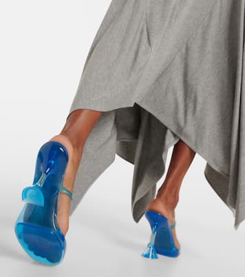 Mules Brito 95 en PVC | Amina Muaddi
