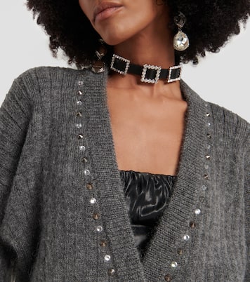 Cardigan aus einem Wollgemisch | Alessandra Rich