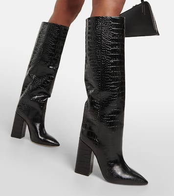 Stiefel Anja aus Leder | Paris Texas