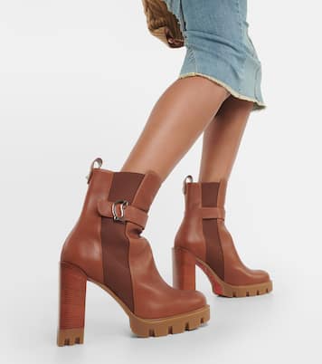 Ankle Boots CL Chelsea Lug 100 aus Leder | Christian Louboutin