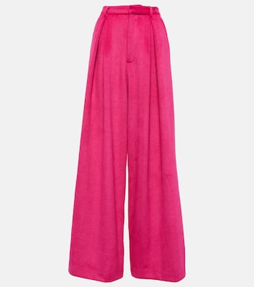 Pantalon ample à taille haute en crêpe | Giuseppe di Morabito