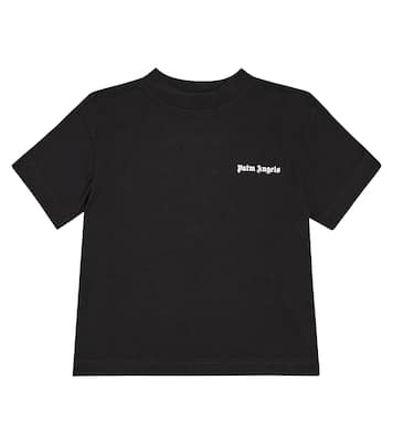 로고 코튼 티셔츠 | Palm Angels Kids