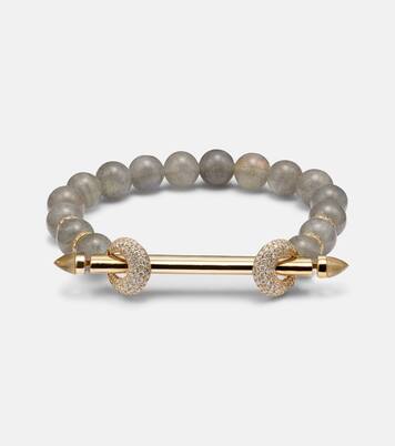 Bracciale Chakra in oro 18kt con pietre preziose | Ananya