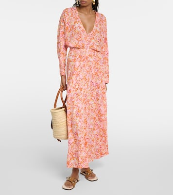 Vestido midi Ilona floral | Poupette St Barth