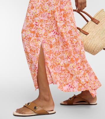 Vestido midi Ilona floral | Poupette St Barth