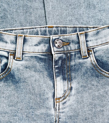 Mid-rise straight jeans | Versace Kids