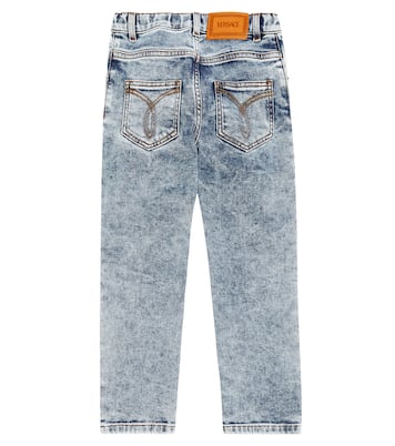 Mid-rise straight jeans | Versace Kids