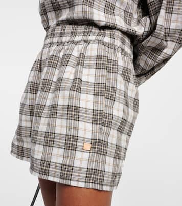 Shorts in cotone a vita media | Acne Studios
