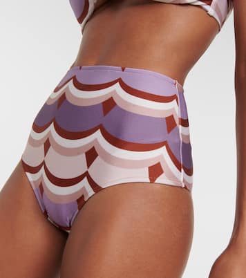 Bedruckter Bikini Vintage Waves | Adriana Degreas