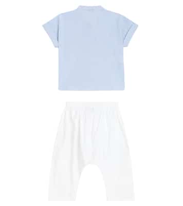 Bébé – Blouse et pantalon en coton | Il Gufo