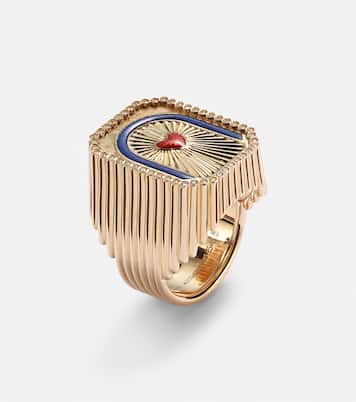 Bague Heart Mini Scap en or 18 ct et diamants | Marie Lichtenberg